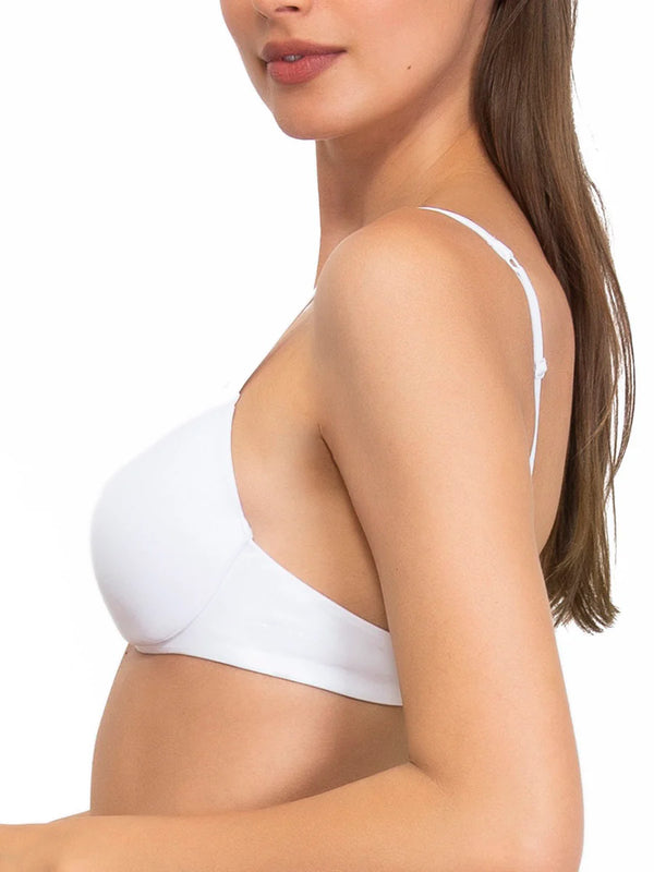 Reggiseno preformato con ferretto e coppe imbottite