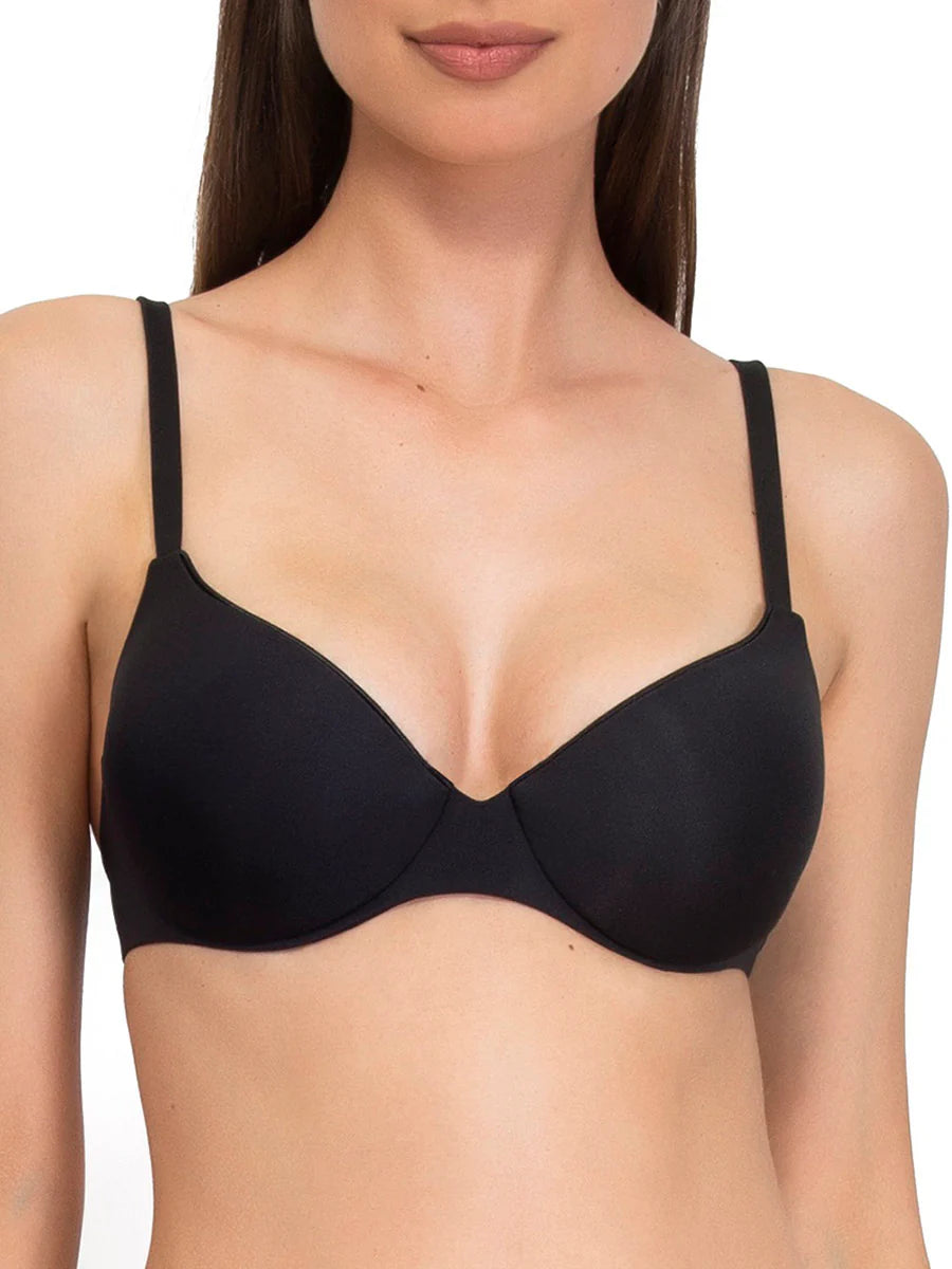 Reggiseno preformato con ferretto e coppe imbottite