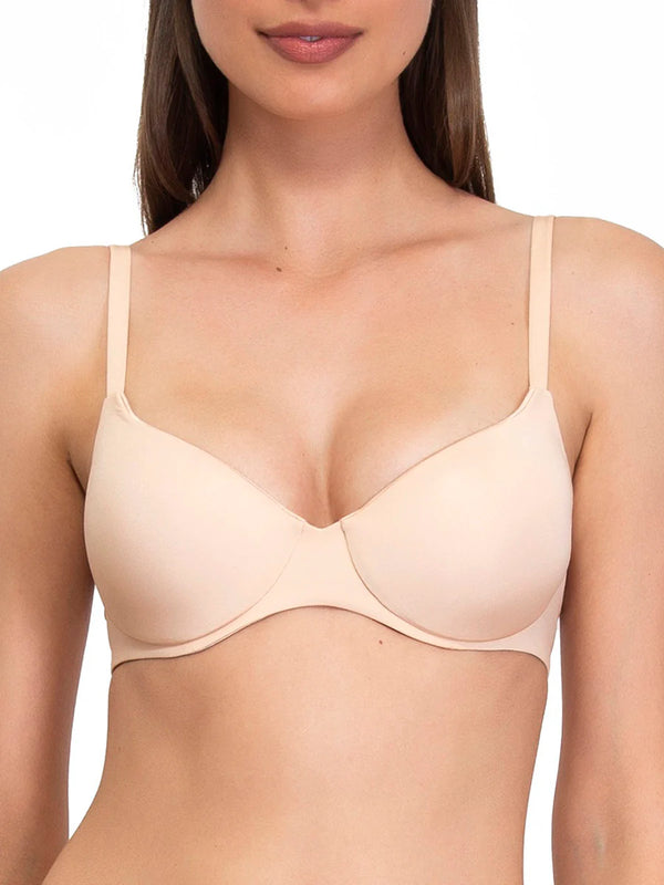 Reggiseno preformato con ferretto e coppe imbottite