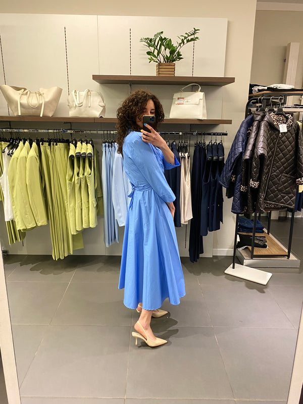 Abito FIOCCO azzurro