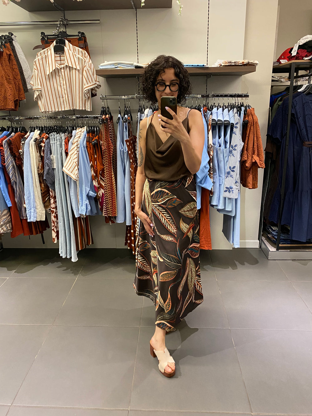 Canotta SATIN moro