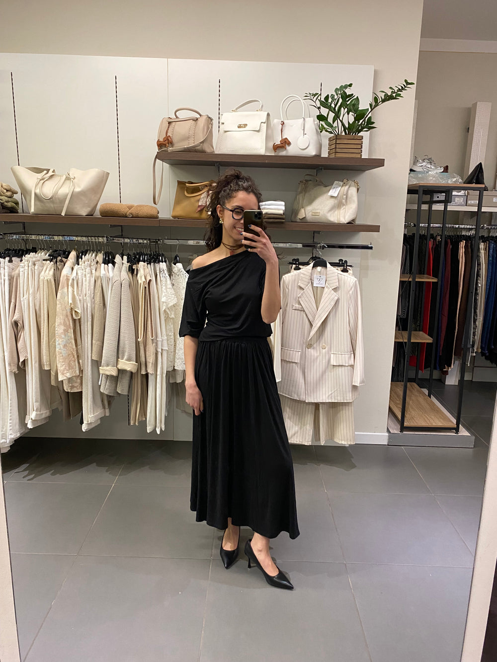 Coordinato GONNA nero