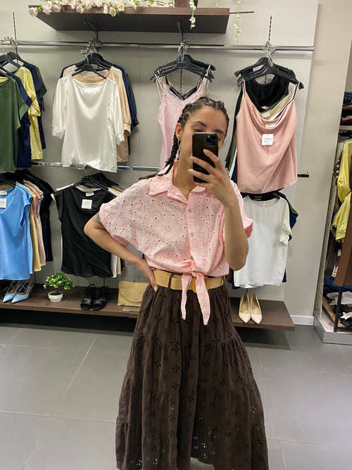 Camicia SANGALLO rosa