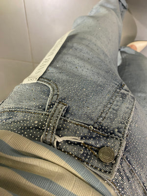 Jeans STRASS balloon