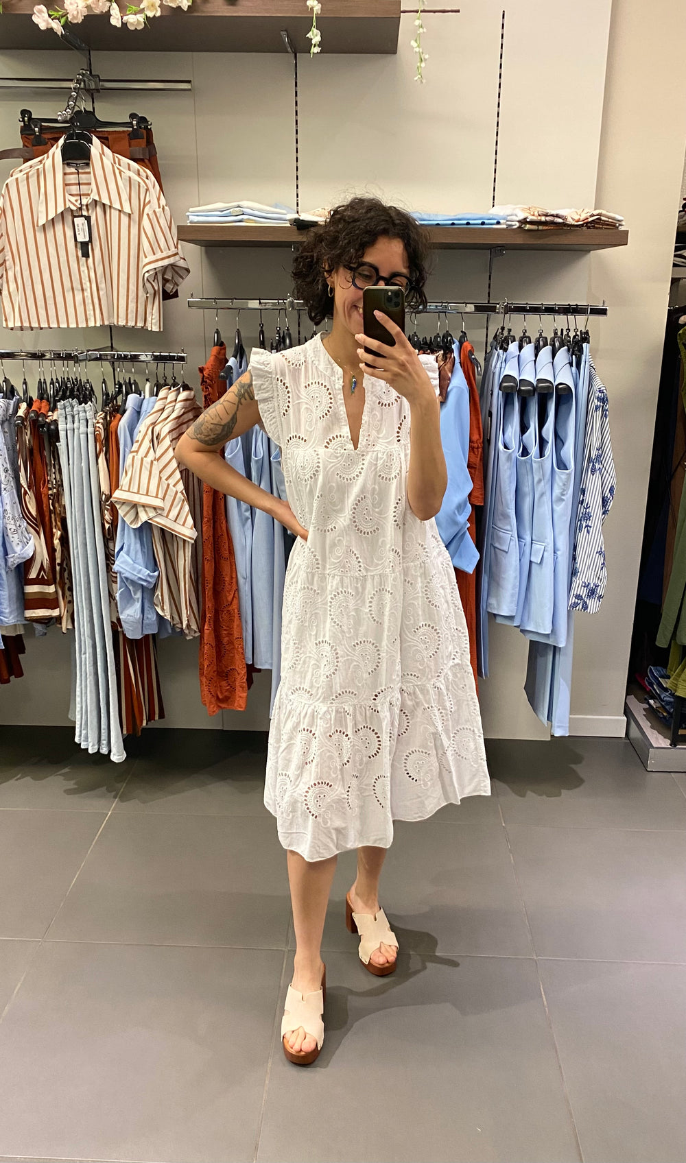 Abito AMALFI bianco