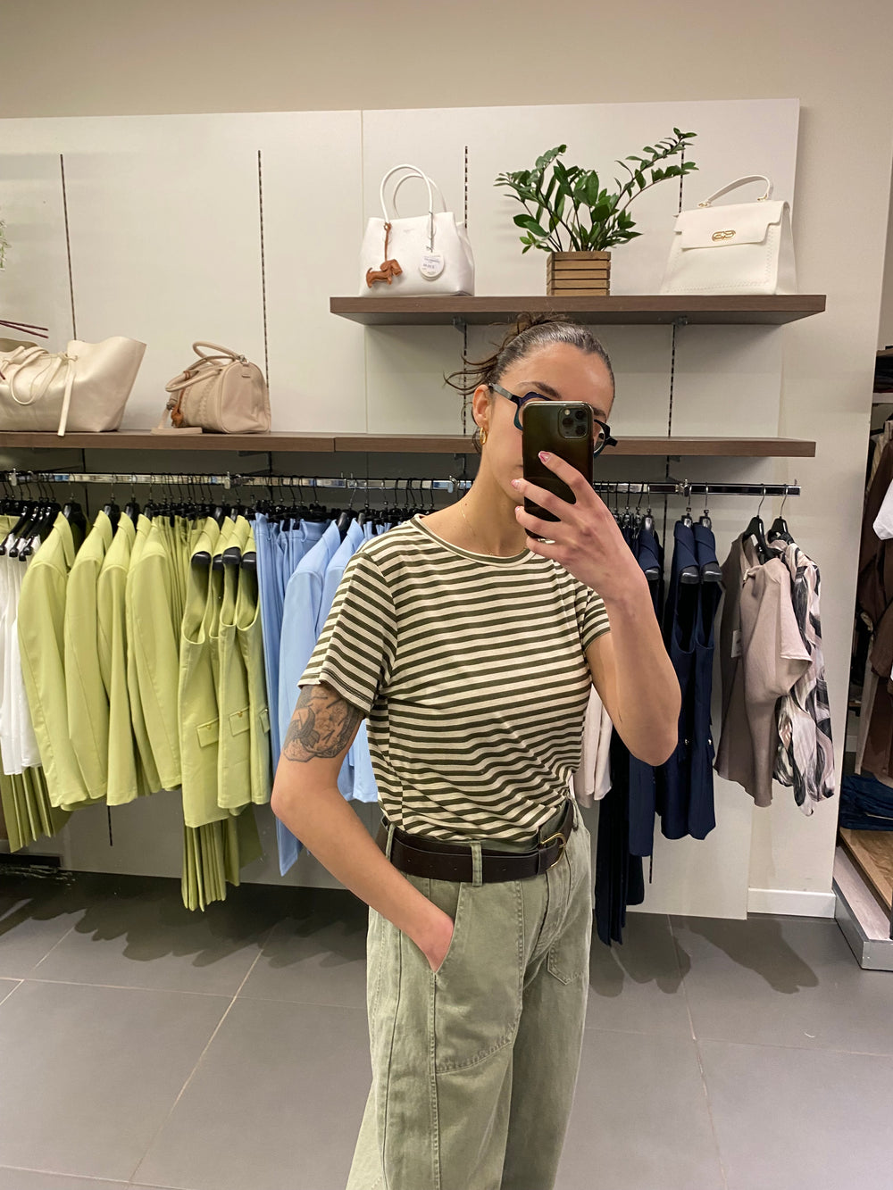 T-shirt PARIGI verde