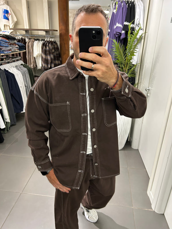 Completo Jeans JUST WEST cacao