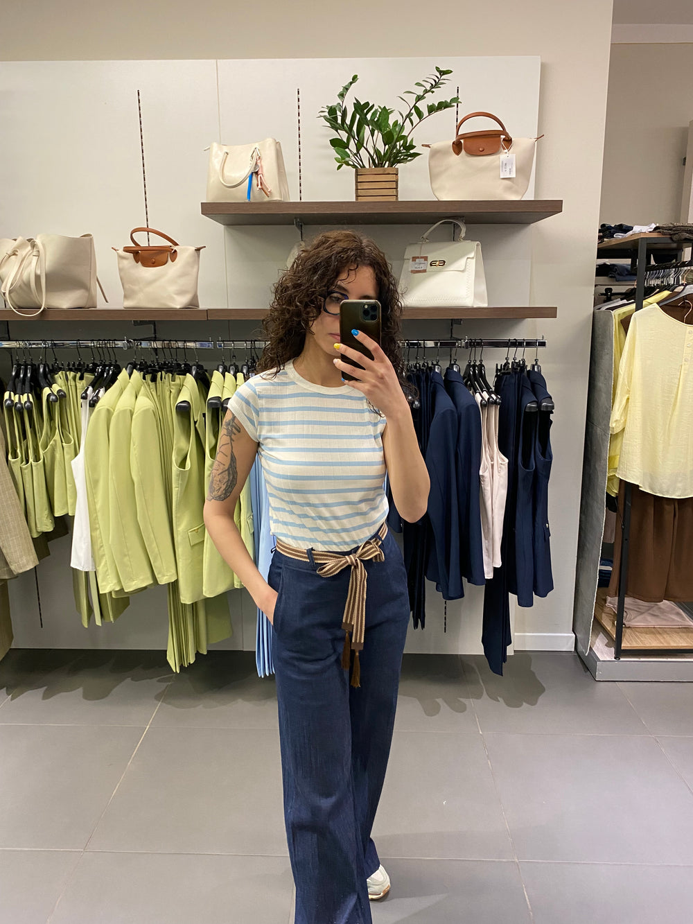 T-shirt TOLOSA azzurro