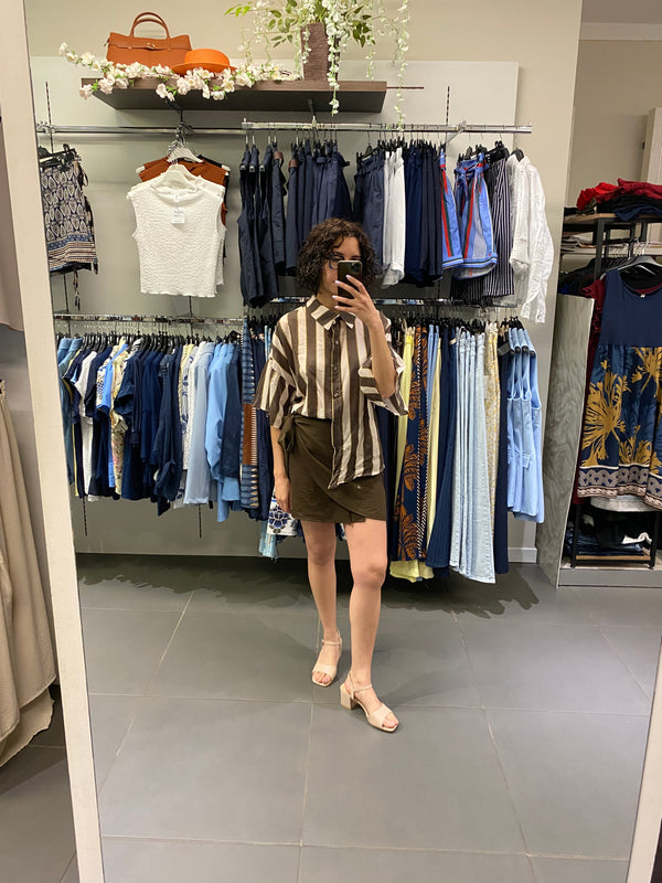 Camicia CHIO moro