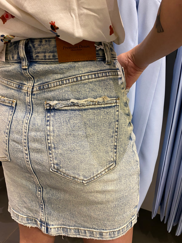 GONNA corta jeans Denim