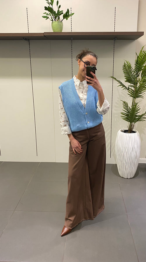GILET IN COTONE