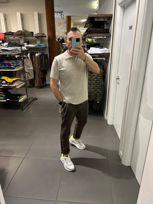 Polo in MAGLIA BASIC beige
