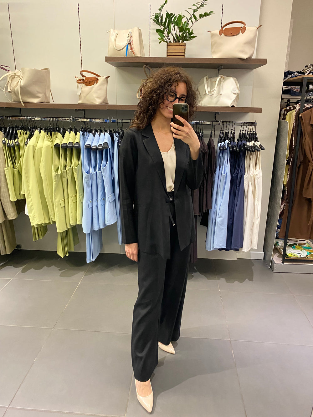 Blazer SANTORINI nero