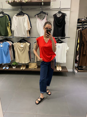 T-shirt MALIBÙ rosso