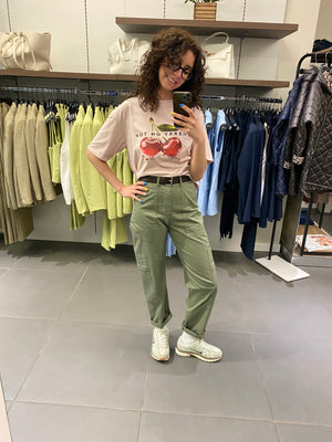 PANTALONE CARGO BIGHET verde