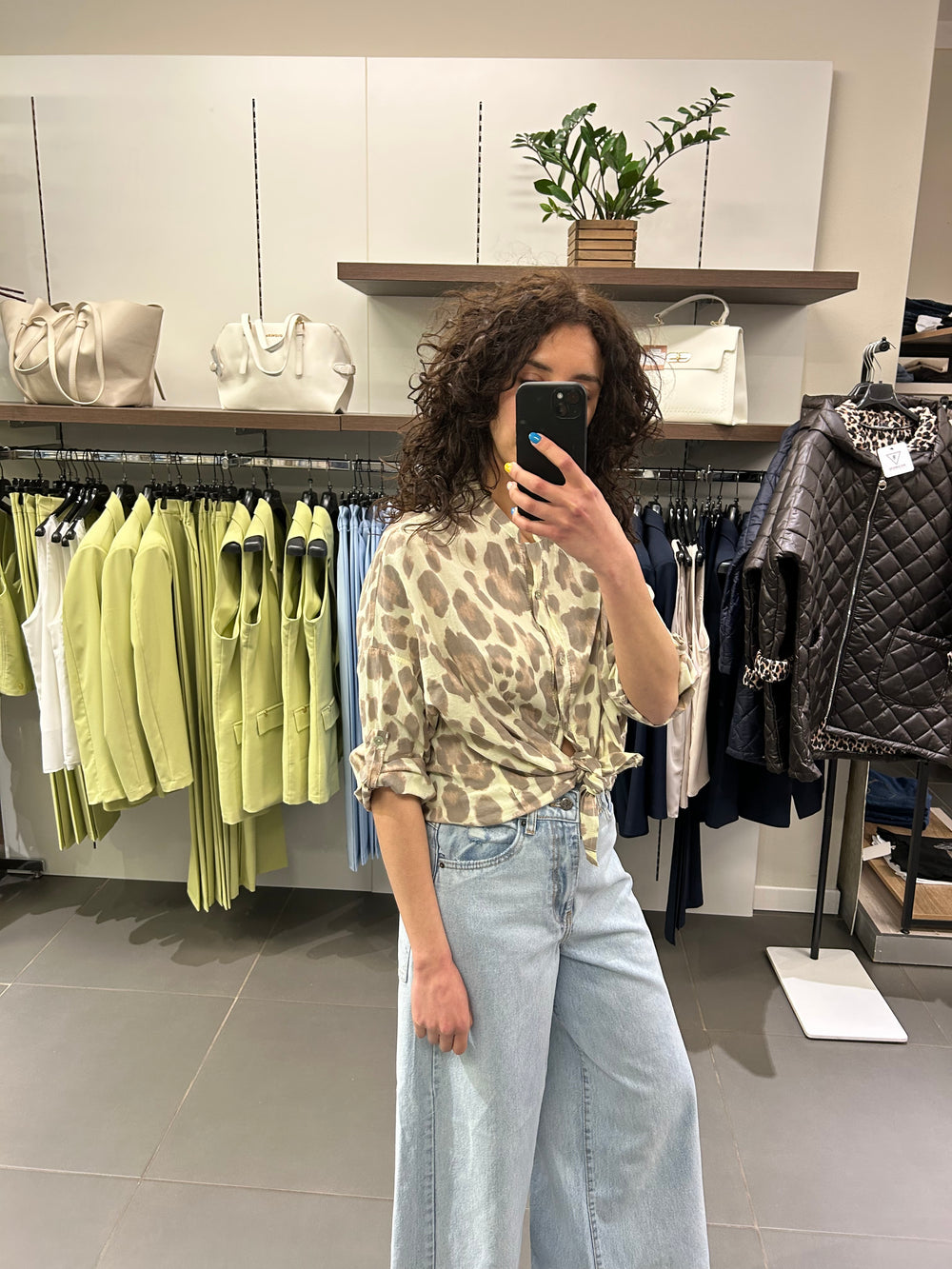 Camicia SAHARA giallo