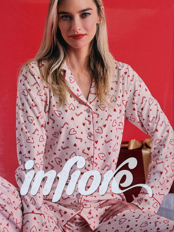 Pigiama Natale MICROCORAL