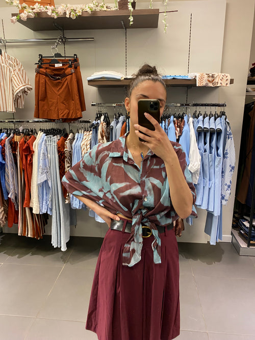 Camicia TERMOLI amarena