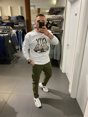 PANTALONE CARGO militare