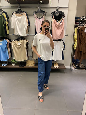 T-shirt SPRITZ bianco