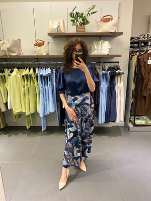 Panta-gonna MATERA blue