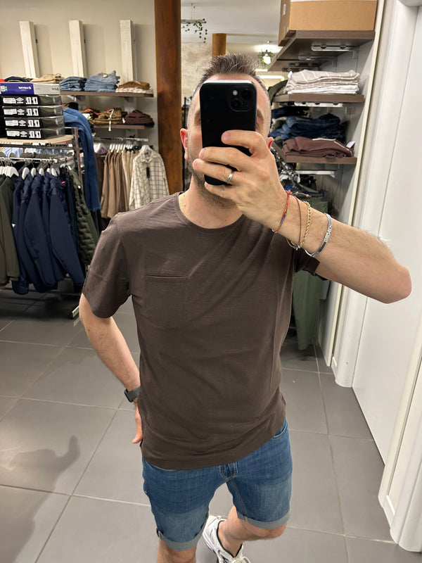 Maglia FIAMMATA marrone