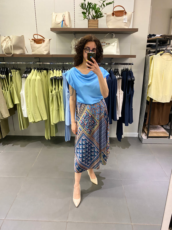 Casacca AUDREY azzurro