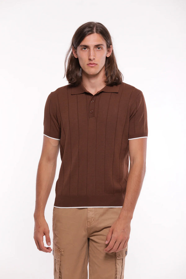 Polo in MAGLIA CANNETE'