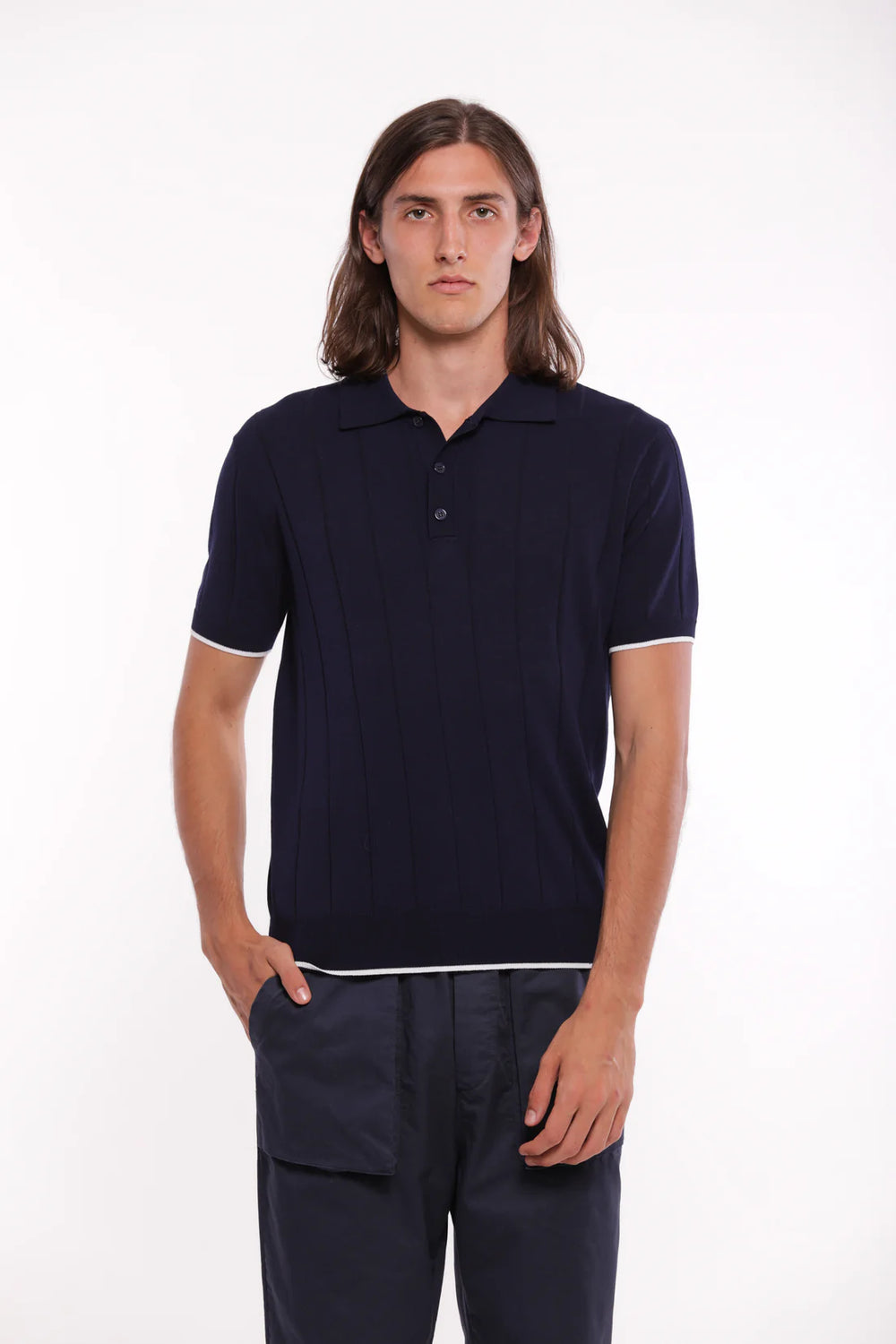Polo in MAGLIA CANNETE'