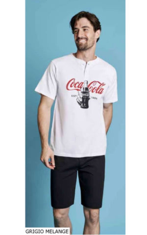 Pigiama COCA-COLA bianco