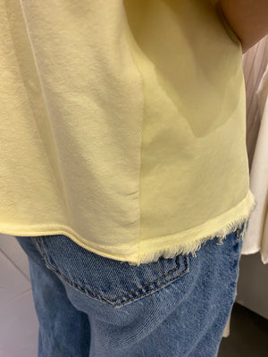 Giacca/Camicia cotone PEONIA gialla