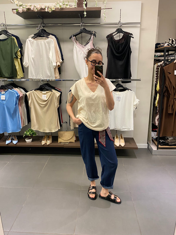 T-shirt MALIBÙ beige
