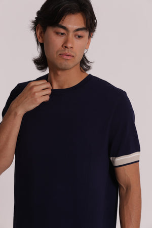 Maglia TAHITI viscosa blu