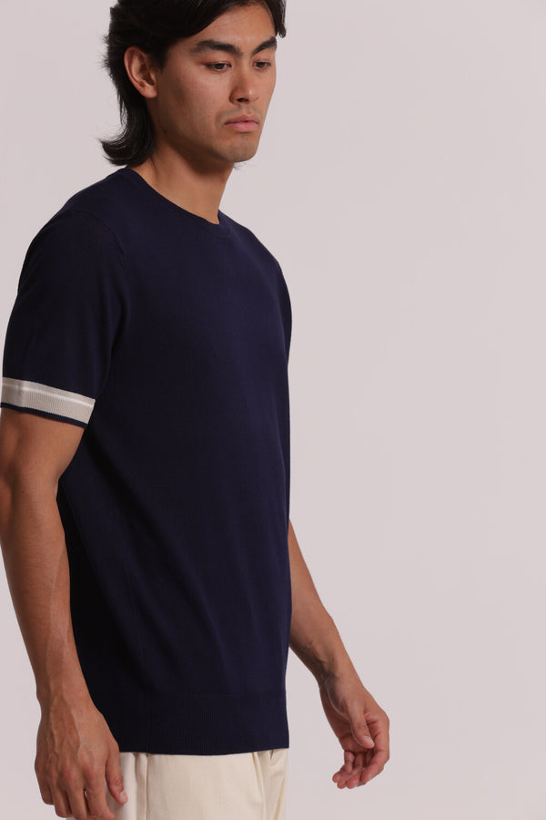 Maglia TAHITI viscosa blu