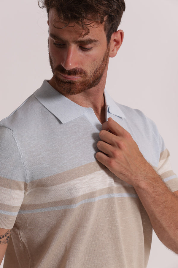 Polo BANGGAI viscosa crema