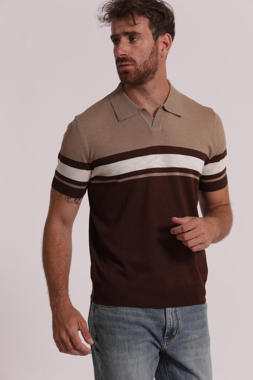 Polo BANGGAI viscosa tabacco