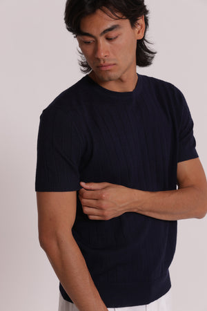 Maglia BALI viscosa blu