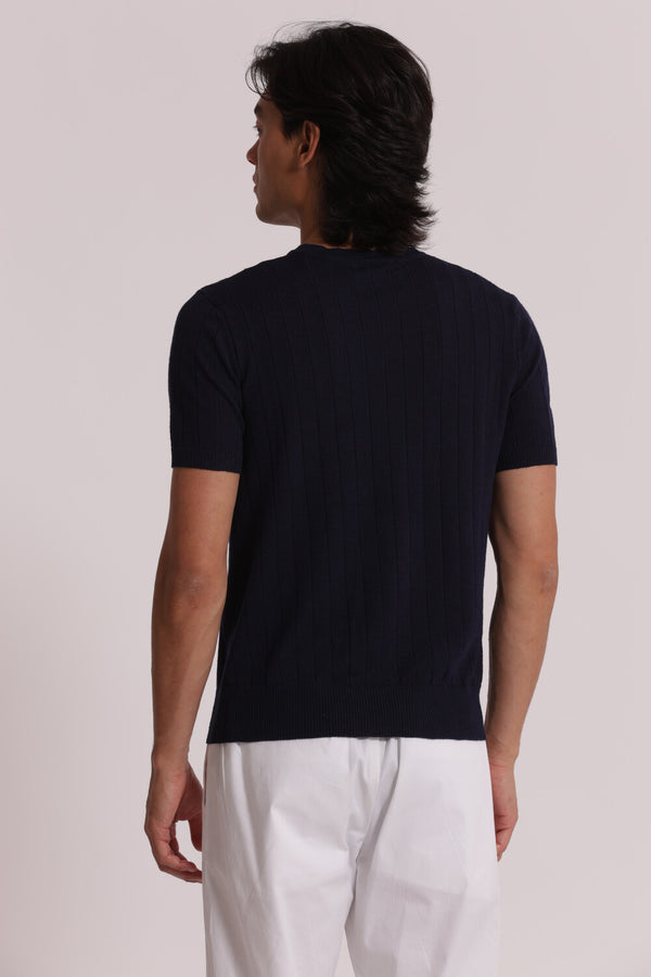 Maglia BALI viscosa blu