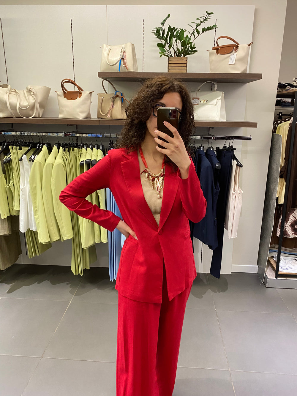 Blazer SANTORINI rosso