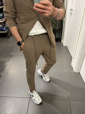 PANTALONE tessuto no stiro