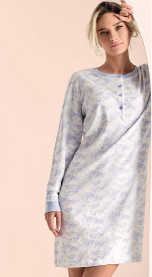 Camicia da notte fiori