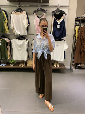 Camicia BANDANA azzurro