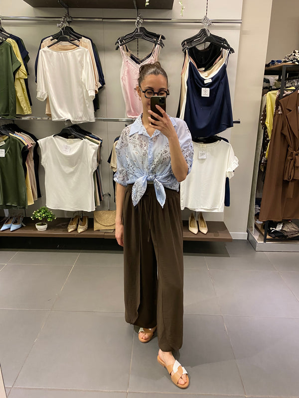Camicia BANDANA azzurro