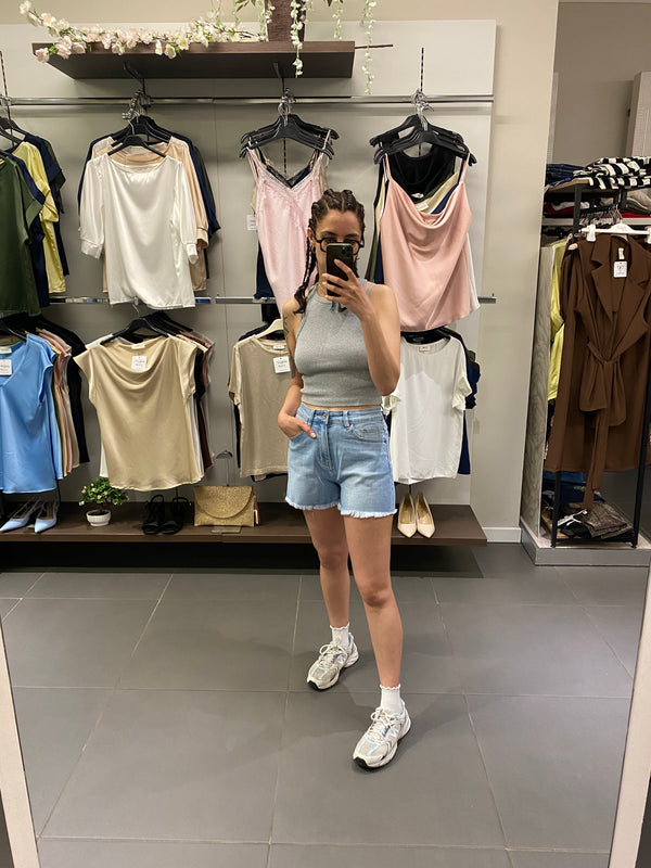 Shorts ALGERIA Denim chiaro
