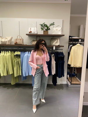 Jeans STRASS baloon denim