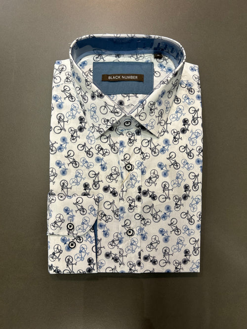 Camicia BIKE cielo