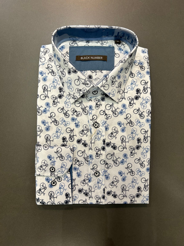 Camicia BIKE cielo