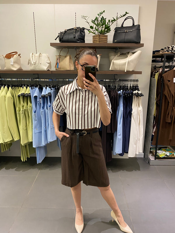 Camicia CROP Moro