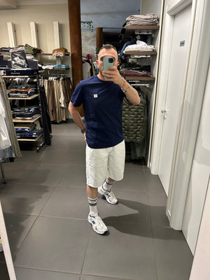 Bermuda NASSO denim bianco