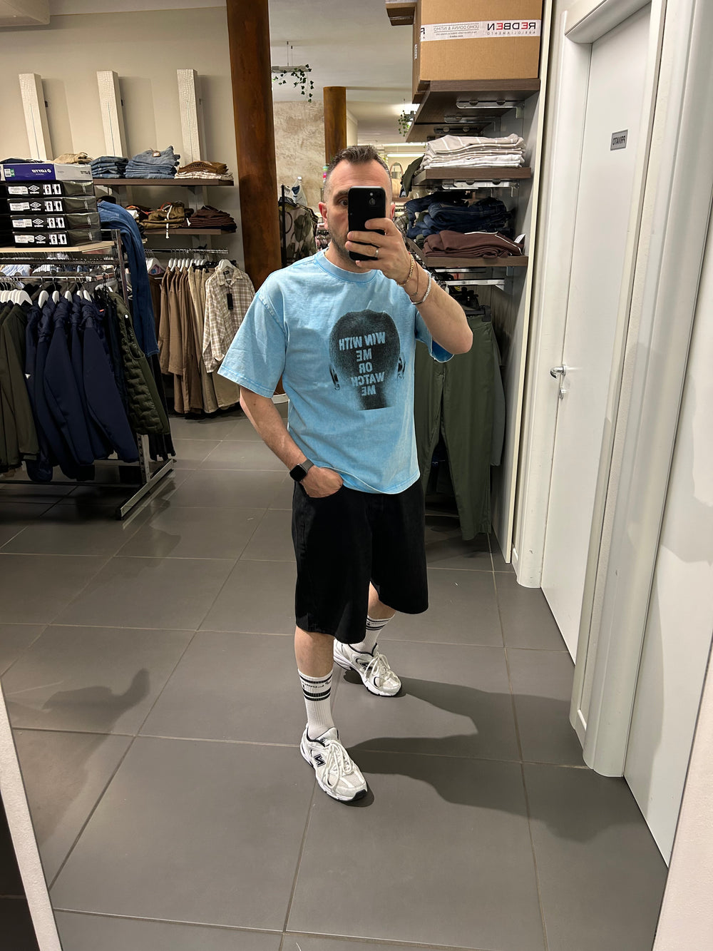 Maglia STREET azzurra